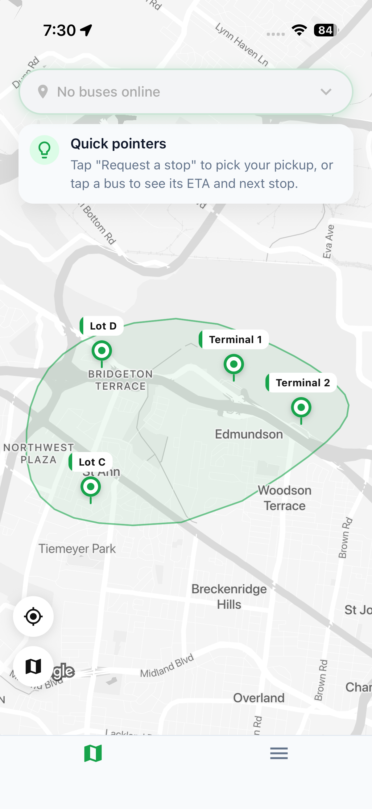 Rider map